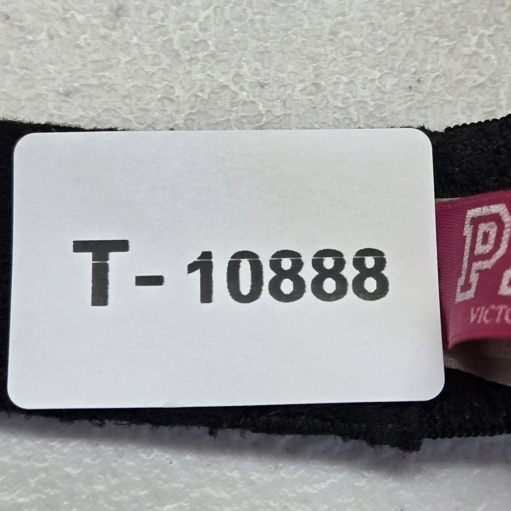 PINK‎ Victoria's Secret Women Bra 34D Black Push Up Underwired Strap
